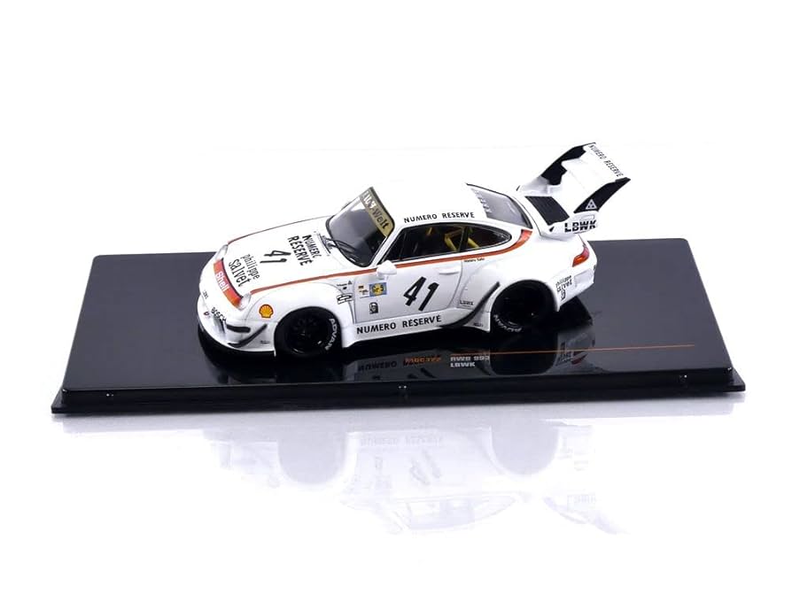 No315ミニカー1/12PORSCHE 911 RWB PEARL WHITE Porsche 911 RWB Rauh-Welt Body-Kit Coast Cycle 2023 White 1